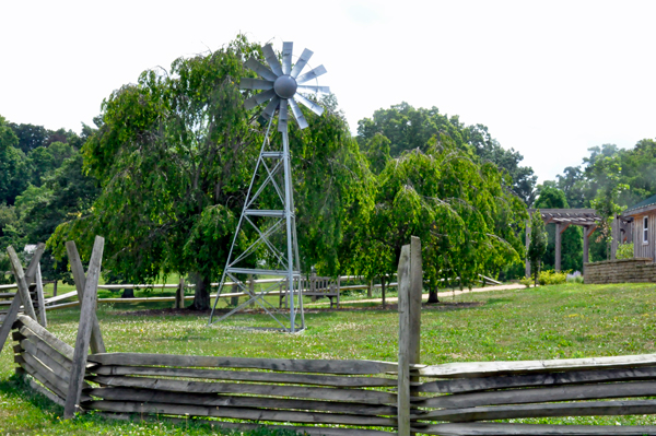 windmill at Dawes Arboretum